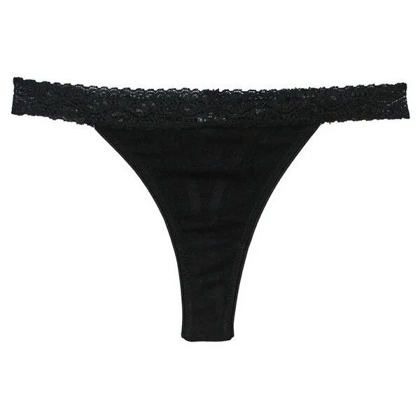 Underprotection Underprotection Bea Strings, 3-Pack, aus Lyocell, Schwarz, – Produktbild 2 von 3
