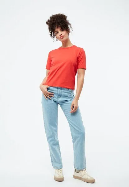 Givn Berlin Givn Berlin T-Shirt GBRUTH aus Bio-Baumwolle, Tomato red, – Produktbild 1 von 4