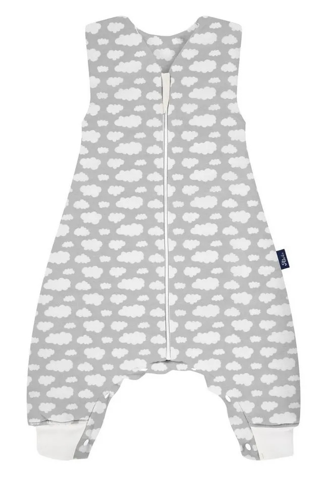 Alvi Alvi Babyschlafsack Sleep-Overall wattiert Schlafsack mit Füßen Wolke Silber Exclusiv – Produktbild 2 von 5