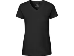Neutral Neutral Bio-Damen-T-Shirt mit V-Ausschnitt, black, Gr. M – Produktbild 1 von 1