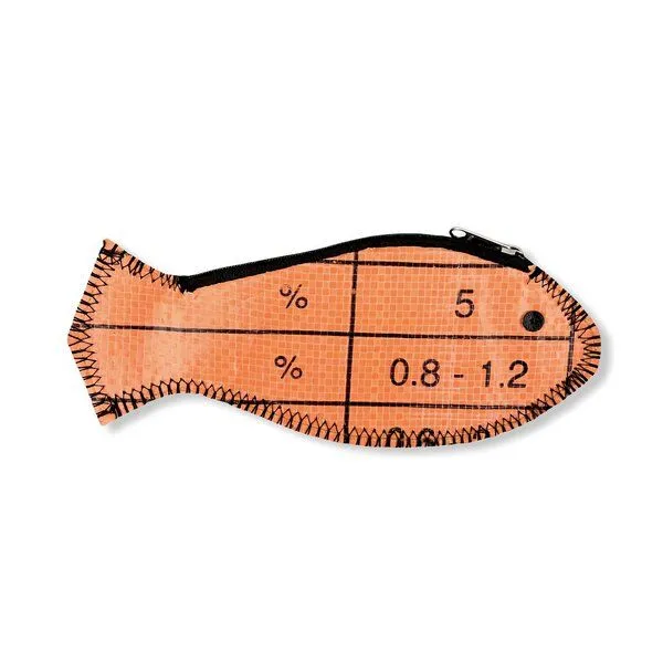 Beadbags Beadbags Fisch Geldbörse Ri80 recycelter Reissack, Orange, – Produktbild 1 von 2
