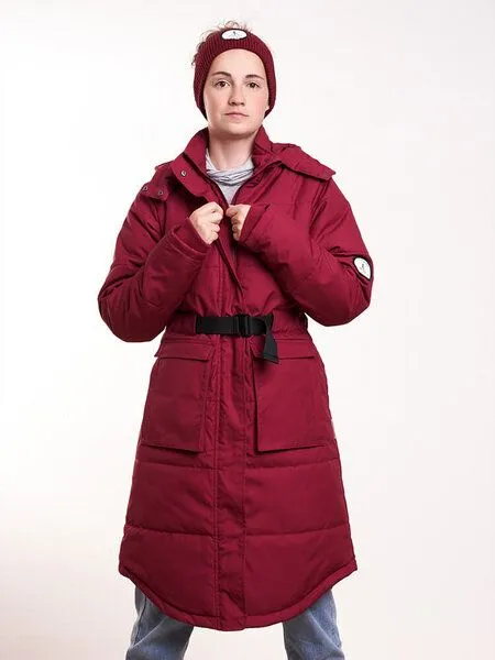Bleed Bleed Guerilla Thermal Parka, Rot, – Produktbild 4 von 4