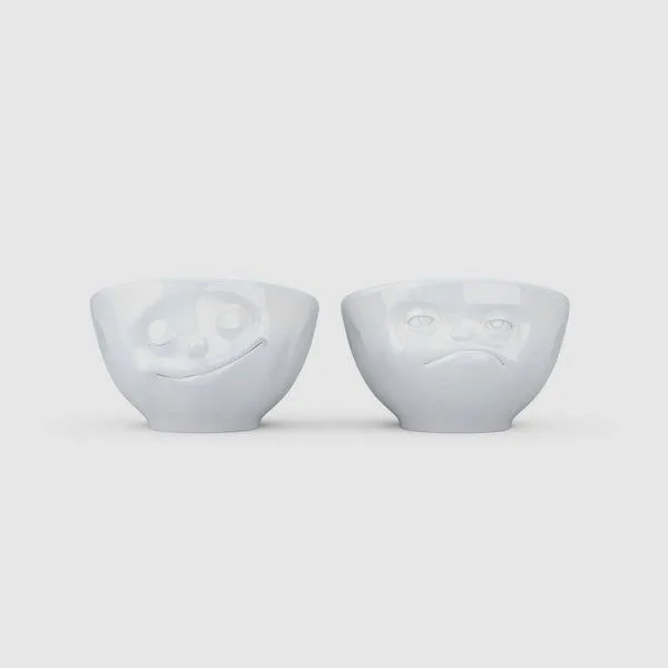 FIFTYEIGHT PRODUCTS FIFTYEIGHT PRODUCTS 3D Eierbecher Set - Glücklich/Hmpff – Produktbild 1 von 4