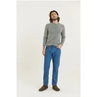 Flax and Loom Flax and Loom Regular Fit Jeans Satch, Blue, – Produktbild 3 von 6