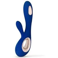 LELO Luxus-Rabbit-Vibrator - LELO SORAYA Wave, Mitternachtsblau, – Produktbild 1 von 1