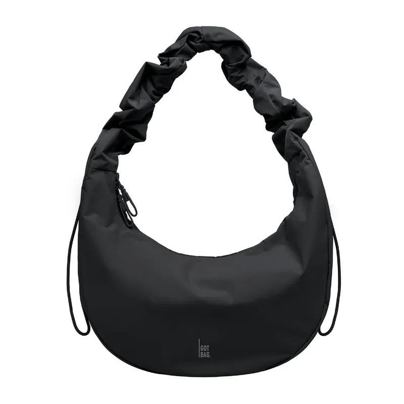 GOT BAG GOT BAG Moon Bag Ruffle Umhängetasche monochrome black, Black, – Produktbild 1 von 1