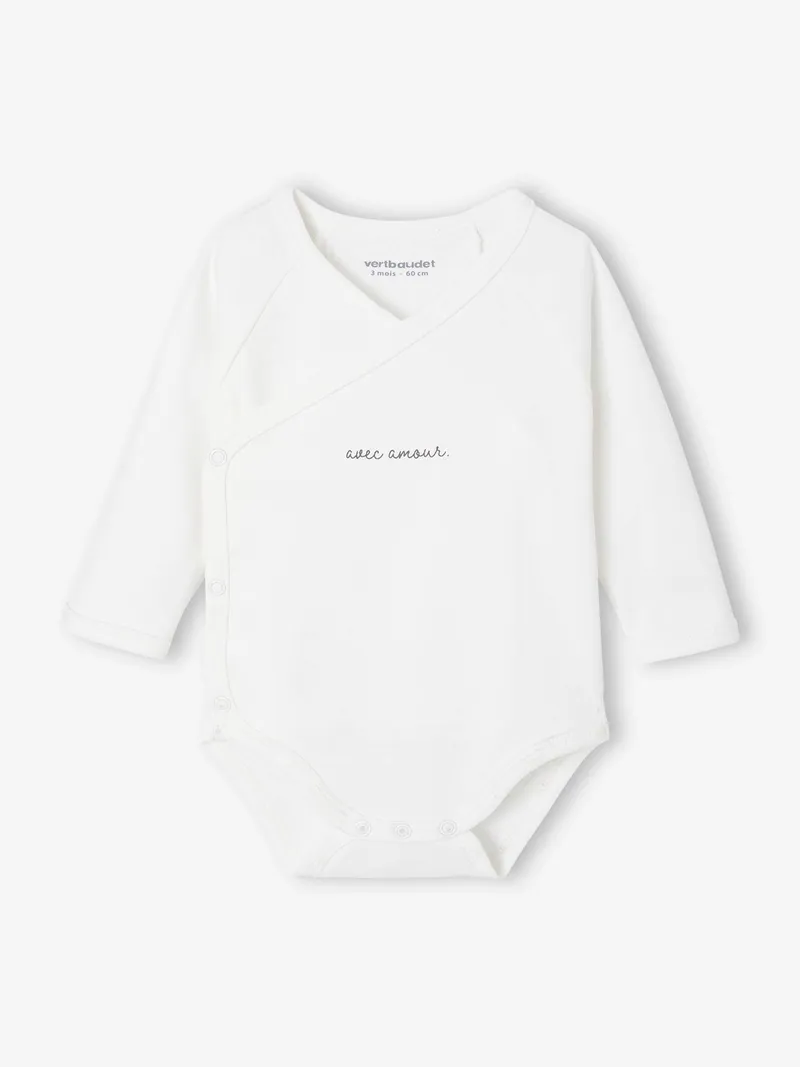 Vertbaudet Baby Geschenk-Set zur Geburt: Strickjacke, Salbeigrün, – Produktbild 4 von 4
