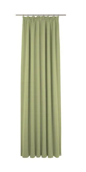 Nature by Adam Nature by Adam Vorhang aus 100% Bio-Baumwolle - Made in Germany - Graphic Ventus light, Hellgrün, – Produktbild 2 von 7