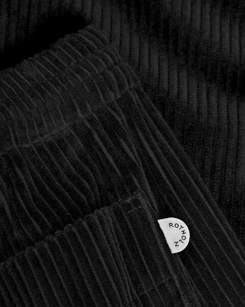 Rotholz Rotholz Cord Hose aus Bio-Baumwolle, True black, – Produktbild 2 von 4