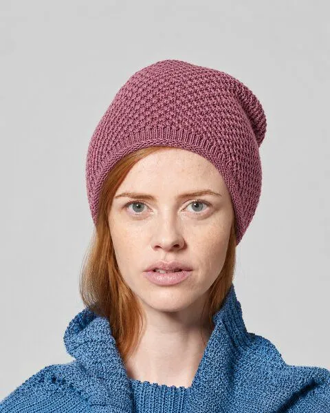 HempAge HempAge Damen / Herren Strickmütze Hanf/Bio-Baumwolle, Tinto, – Produktbild 2 von 4