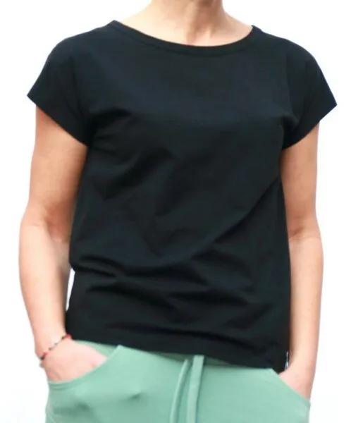 ESPARTO ESPARTO T-Shirt Chaay, Schwarz, – Produktbild 2 von 4