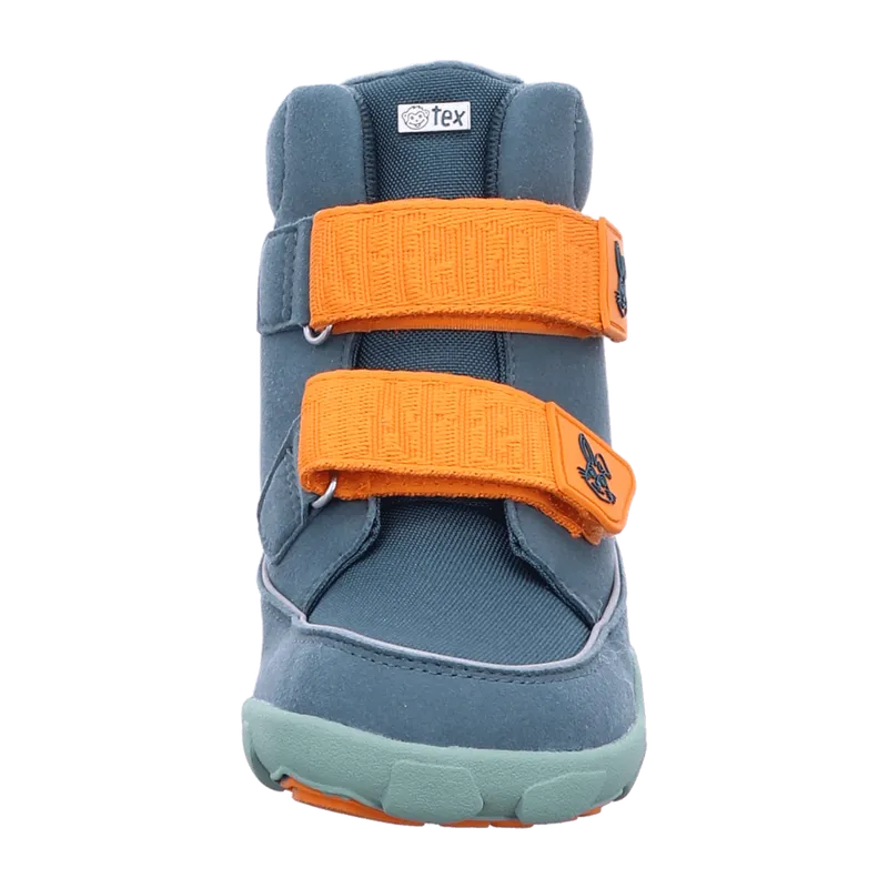 Affenzahn Affenzahn Mid Boot Vegan Comfy Bunny für Kinder, blau, Größe 30 EU, Blau, – Produktbild 7 von 7