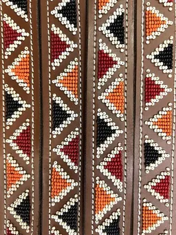 Zinj Design Zinj Design Massai Ledergürtel - Bukusu Kenia - Unisex – Produktbild 1 von 1