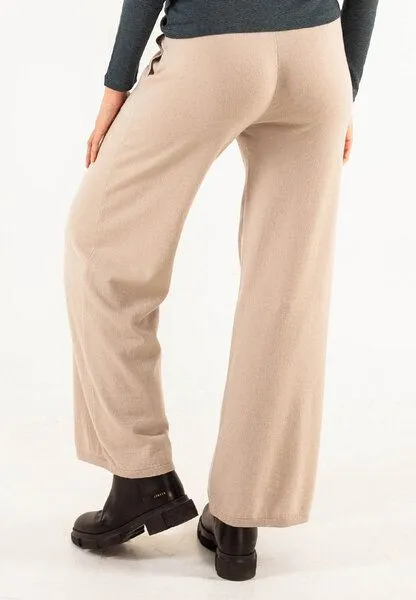 Alma & Lovis Alma & Lovis Strickhose aus Bio-Baumwoll-/Woll-Mix | Cotwool Strickhose, Breese (beige), – Produktbild 3 von 4