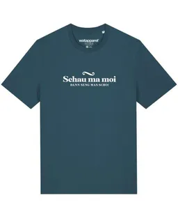 watapparel watapparel T-Shirt Unisex Schau ma moi dann seng mas scho – Produktbild 1 von 1