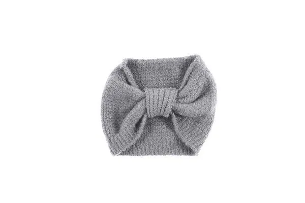Rifò - Circular Fashion Made in Italy Rifò - Circular Fashion Made in Italy Stirnband Amelia aus recycelter Kaschmirwolle, Grau calce, – Produktbild 3 von 4