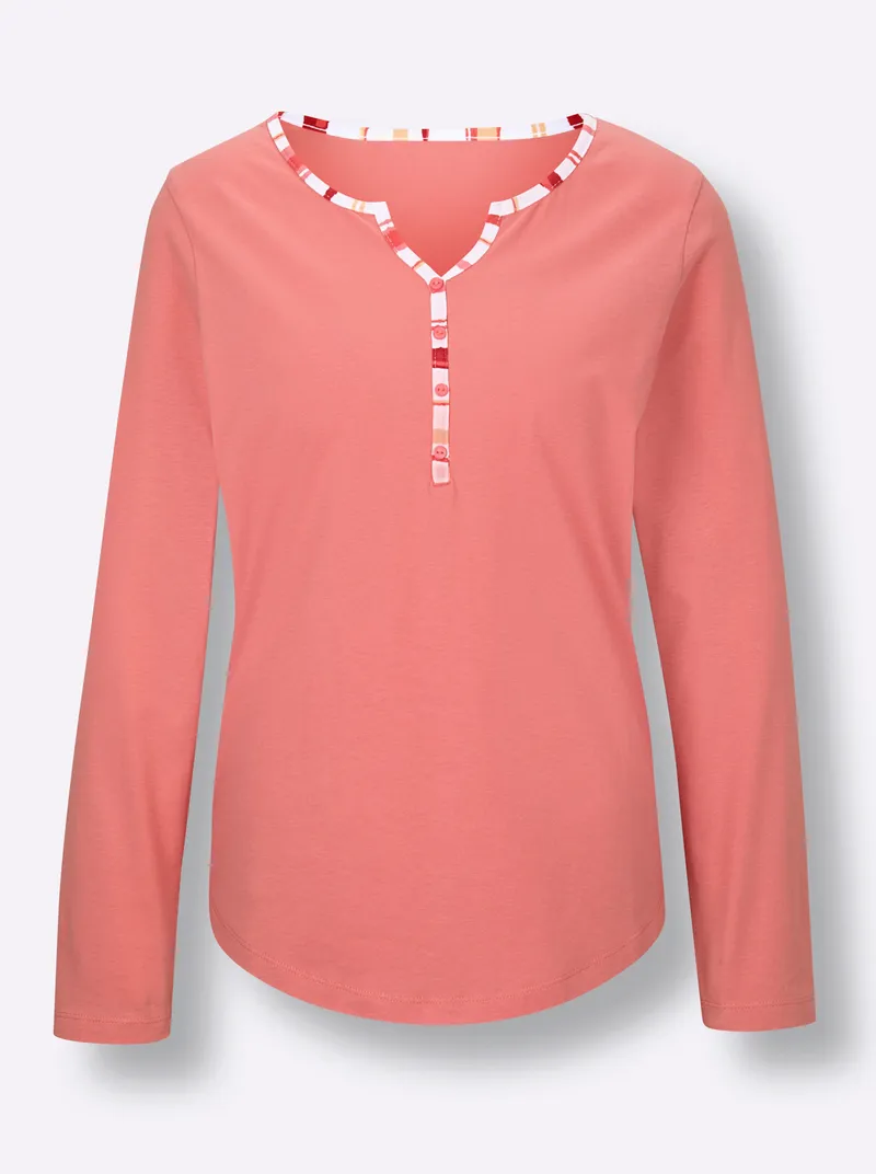wäschepur Schlafanzugshirt flamingo, Flamingo, – Produktbild 2 von 2