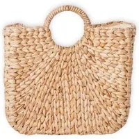 Soeji Soeji Gewebte Sommertasche | Einkaufstasche SAMBAS aus Wasserhyazinthe – Produktbild 1 von 1