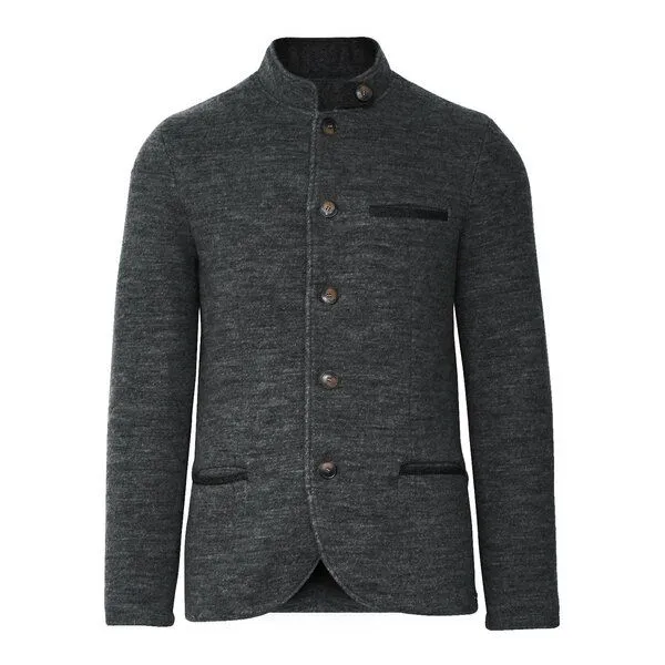 Stapf Herren Trachtenjacke Maxl, Steinkohle, – Produktbild 1 von 3
