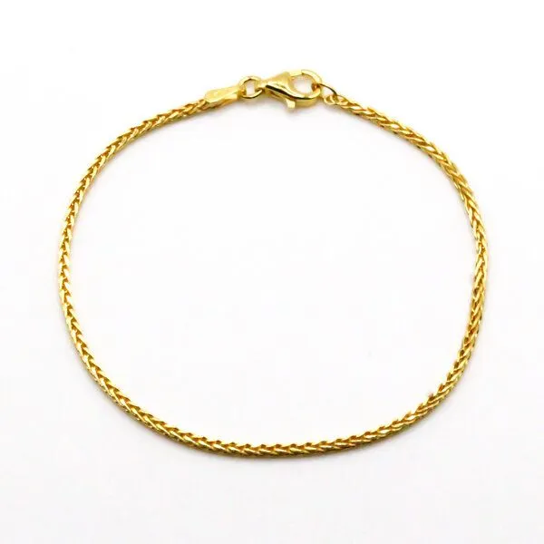 juni juni Armband Set - Perlenarmband mit Goldarmband - hergestellt in Deutschland aus recyceltem Gold und Silber, Rosa, – Produktbild 3 von 4