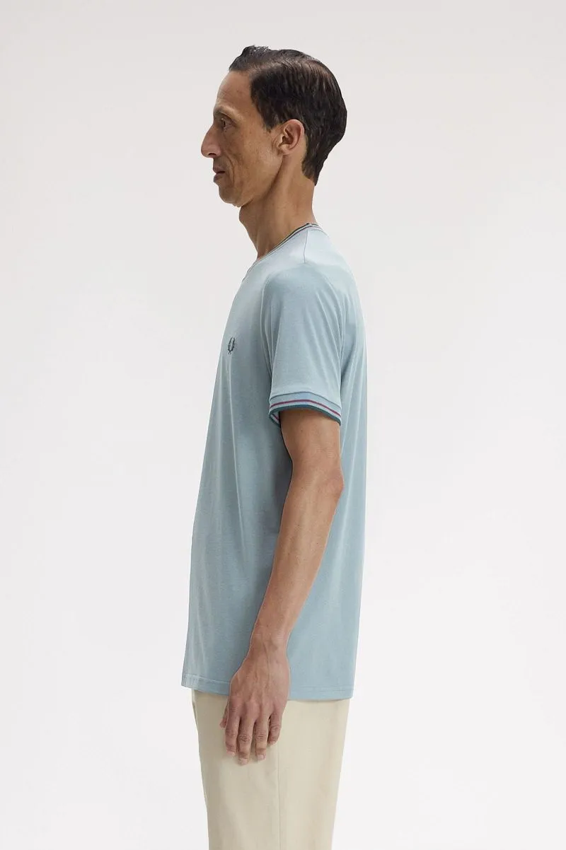 Fred Perry Fred Perry Twin Tipped T-Shirt Blau 98A - Größe XXL, Blau, – Produktbild 1 von 5