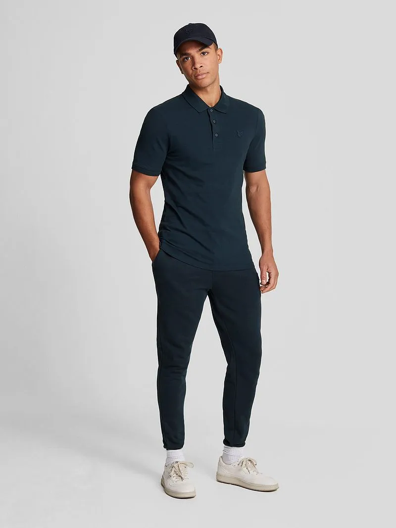 Lyle and Scott Lyle and Scott Tonal Eagle Poloshirt Navy - Größe L, Blau, – Produktbild 2 von 5