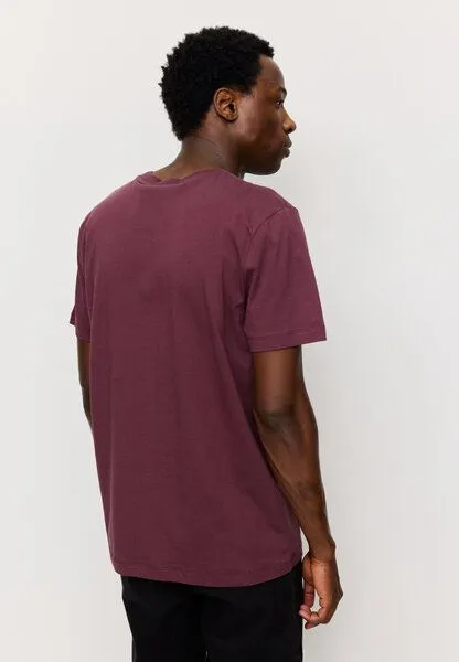 recolution recolution T-Shirt AGAVE BIKE, Dark plum, – Produktbild 4 von 4