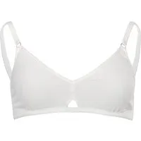 Living Crafts LIVING CRAFTS - Damen Triangel- BH - Weiß (95% Bio-Baumwolle; 5% Elasthan), Nachhaltige Mode, Bio Bekleidung – Produktbild 1 von 1