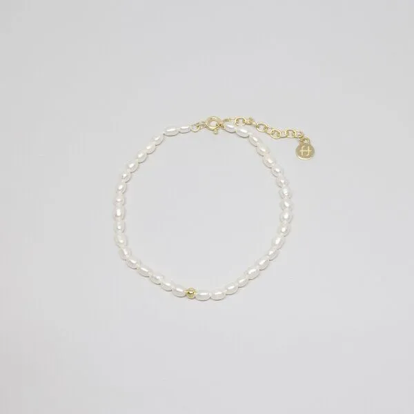 fejn jewelry fejn jewelry Armband 'pearl' mit Süsswasserperlen, Gold, – Produktbild 1 von 1