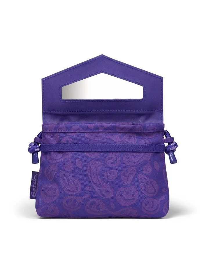 Satch Satch Schultertasche Clutch, mit integriertem Spiegel, Lila, – Produktbild 2 von 2
