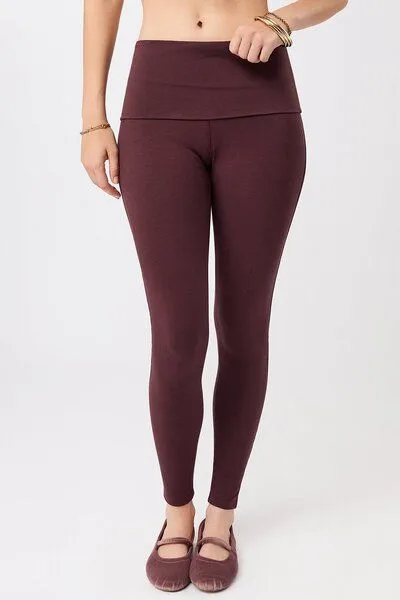 mandala Mandala Rolldown Tights, Ruby (rot), – Produktbild 1 von 4