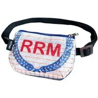GOOPSI GOOPSI Upcycling Bauchtasche aus Reissack, Cross Body Bag – ultraleichte Hip Bag handgemacht & Fairtrade, Weiß, – Produktbild 1 von 1