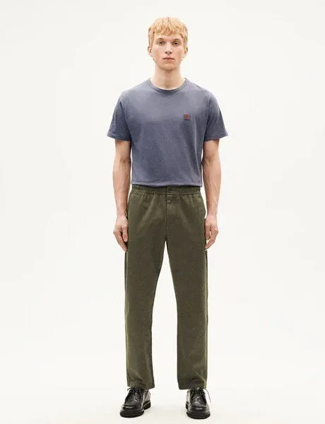 thinking mu thinking mu Hose Modell: Travel, Olive green (grün), – Produktbild 2 von 4