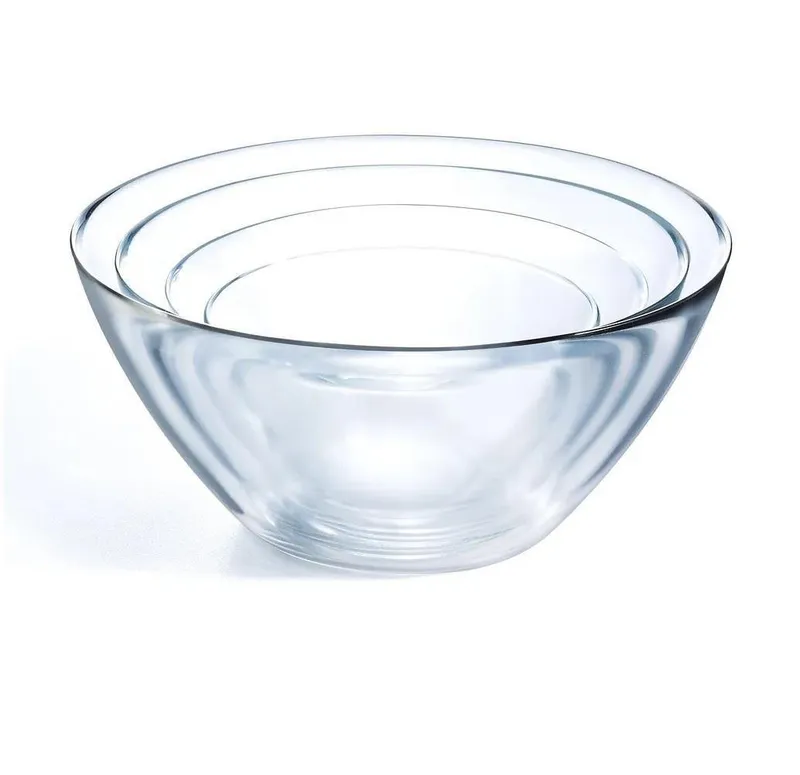 Luminarc Luminarc Schüssel Luminarc Cosmos Schüssel Set 4 tlg. 28/23/20/12, Glas, (Spar-Set), Weiß, – Produktbild 1 von 2
