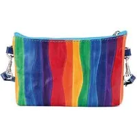 El Puente El Puente Kleine Tasche "Regenbogen" | Fair Trade & Handmade aus Indien – Produktbild 1 von 1
