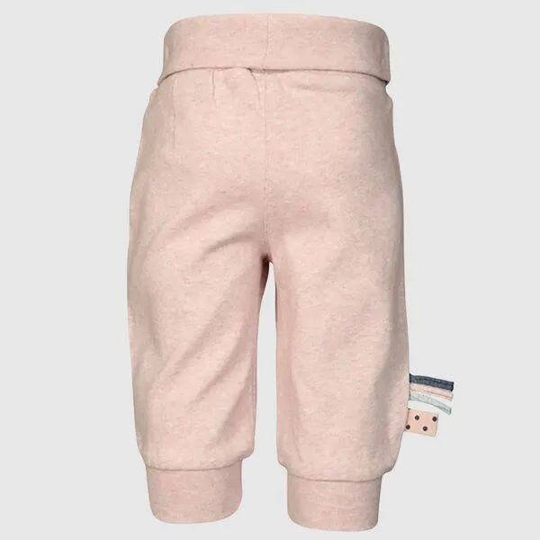 OrganicEra Baby-Hose mit Gummiband 'OrganicEra' aus Bio-Baumwolle, Rose, – Produktbild 2 von 4