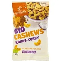 Landgarten Cashewkerne mit Kokos & Curry – Produktbild 1 von 1