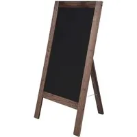 Kundenstopper aus Holz, einseitig, rustik, DIN A1 – Produktbild 1 von 1