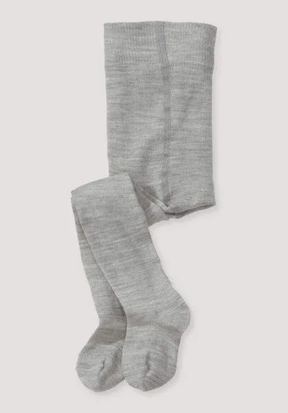 hessnatur hessnatur Wollstrumpfhose aus reiner Bio-Merinowolle, Grau, – Produktbild 1 von 2