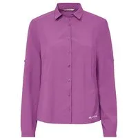 Vaude VAUDE Hemd-Bluse Women's Rosemoor LS Shirt IV, Magenta, – Produktbild 1 von 1