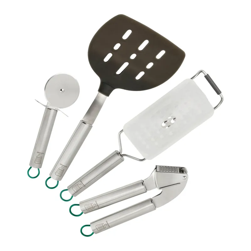 Chefkoch trifft Fackelmann Chefkoch trifft Fackelmann Pizza-Set "München", 4-teilig – Produktbild 1 von 3