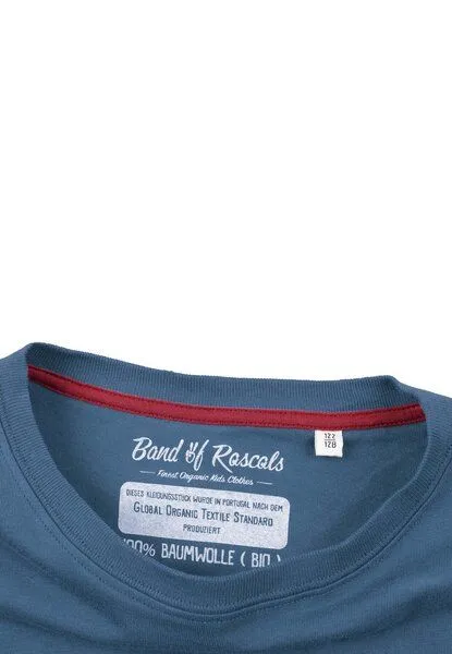 Band of Rascals Band of Rascals Basic T-Shirt, Blue, – Produktbild 3 von 6
