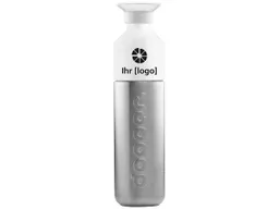 Dopper Dopper Trinkflasche "Solid Steel" 490 ml inkl. 1-farbigem Aufdruck, silver – Produktbild 1 von 1