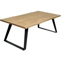 Couchtisch 'Charlie', mit Baumkante, Wildeiche, 110 x 40 x 60 cm – Produktbild 1 von 1