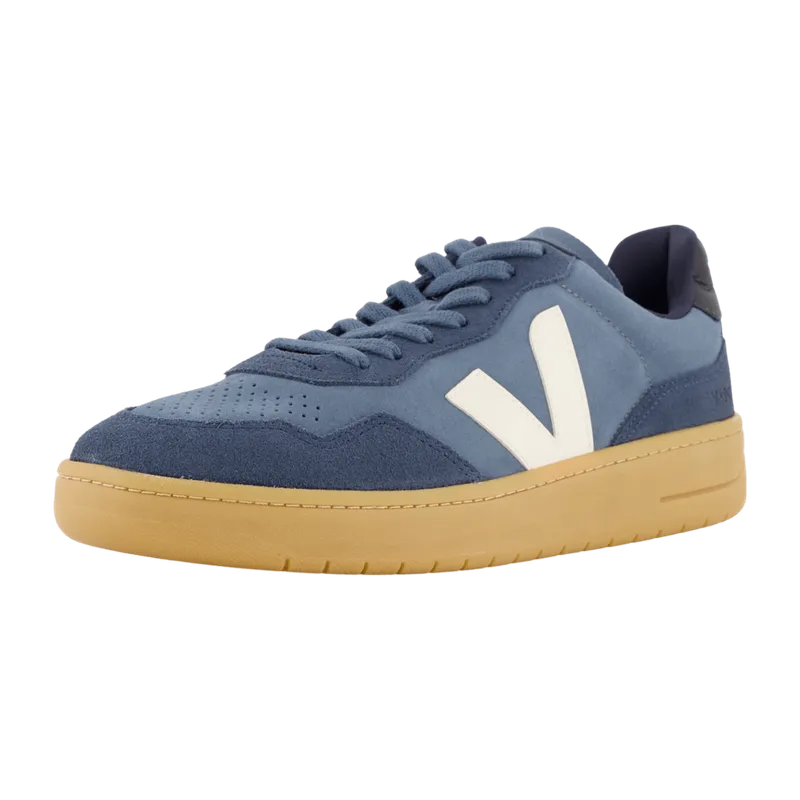 Veja Veja V-90 California Pierre (Blau) - Sneaker - Herrenschuhe Sneaker / Schnürschuh, Blau, leder für Herren, blau, Größe 41 EU, Blau, – Produktbild 1 von 5