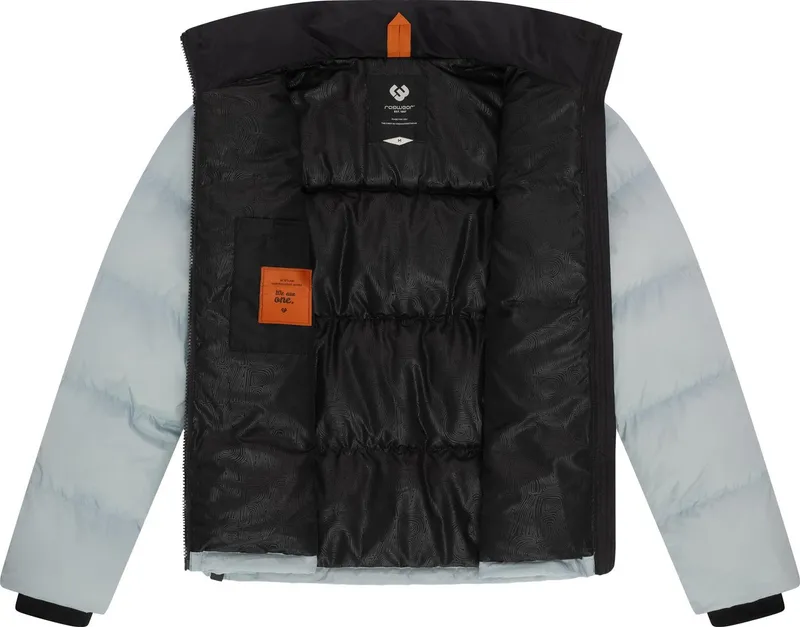 ragwear ragwear Outdoorjacke Stafen Wasserdichte Herren Winterjacke im Retro-Look, Blau, – Produktbild 1 von 5