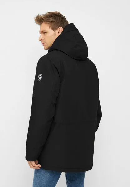 derbe derbe Winterjacke „Festholm“, Black/caramel, – Produktbild 4 von 4
