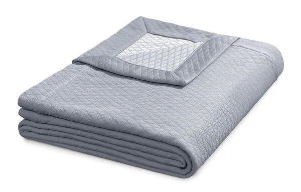 formesse formesse Bella Donna SET Sommerdecke + 1 x Kissenbezug, Jeansblau 0211, – Produktbild 2 von 4