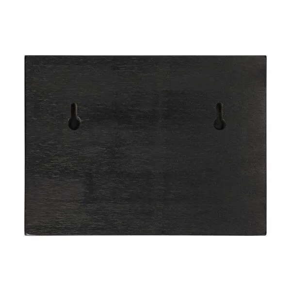 elasto elasto Dartpfeilhalterung aus Holz - Dart Wandhalterung für 12 Pfeile, Schwarz, – Produktbild 3 von 4