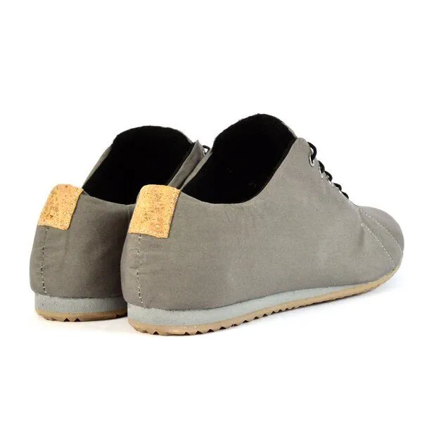 SORBAS SORBAS '63 veganer Sneaker aus Bio-Baumwolle Low-Cut (gefüttert), Grey (grau), – Produktbild 4 von 4